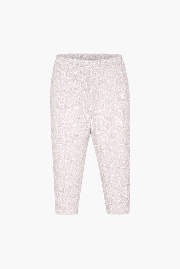 Bee Printed Cropped Leggings