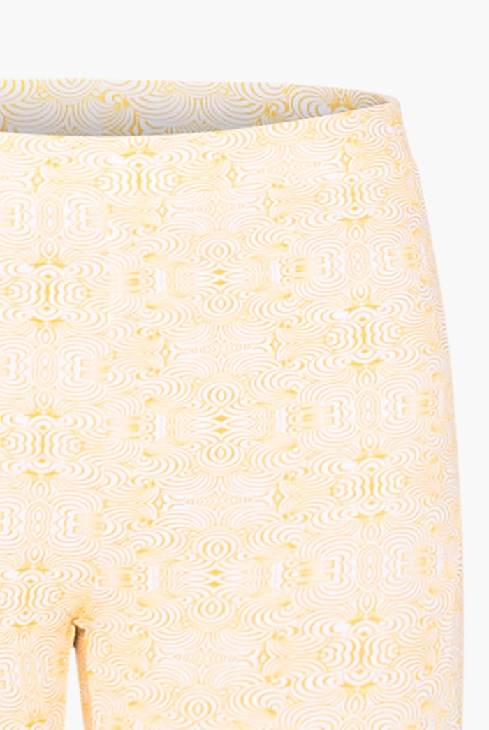 Bee Printed Cropped Leggings