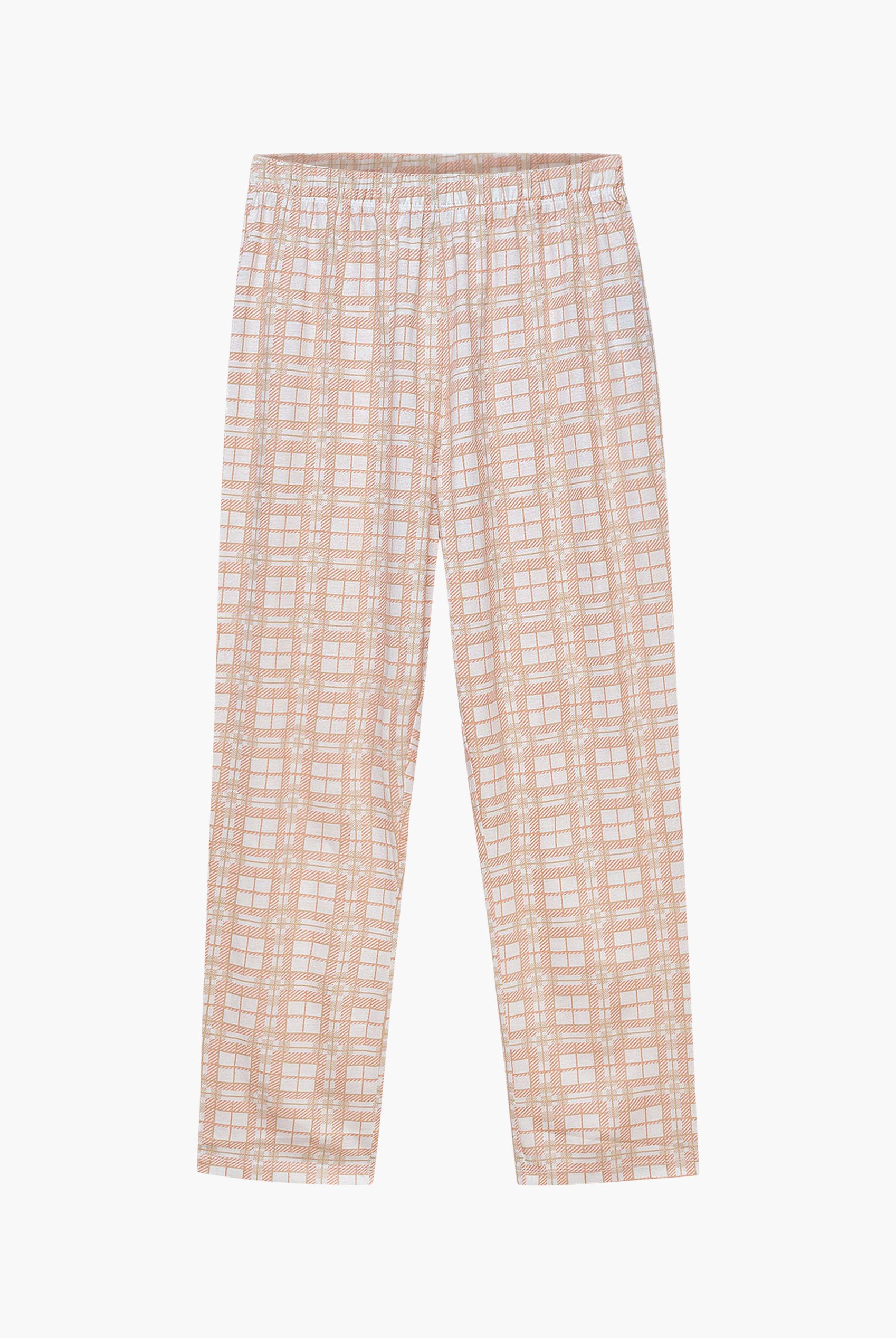 Geo Print Wide Leg Pyjamas