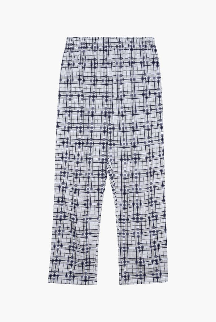 Geo Print Wide Leg Pyjamas