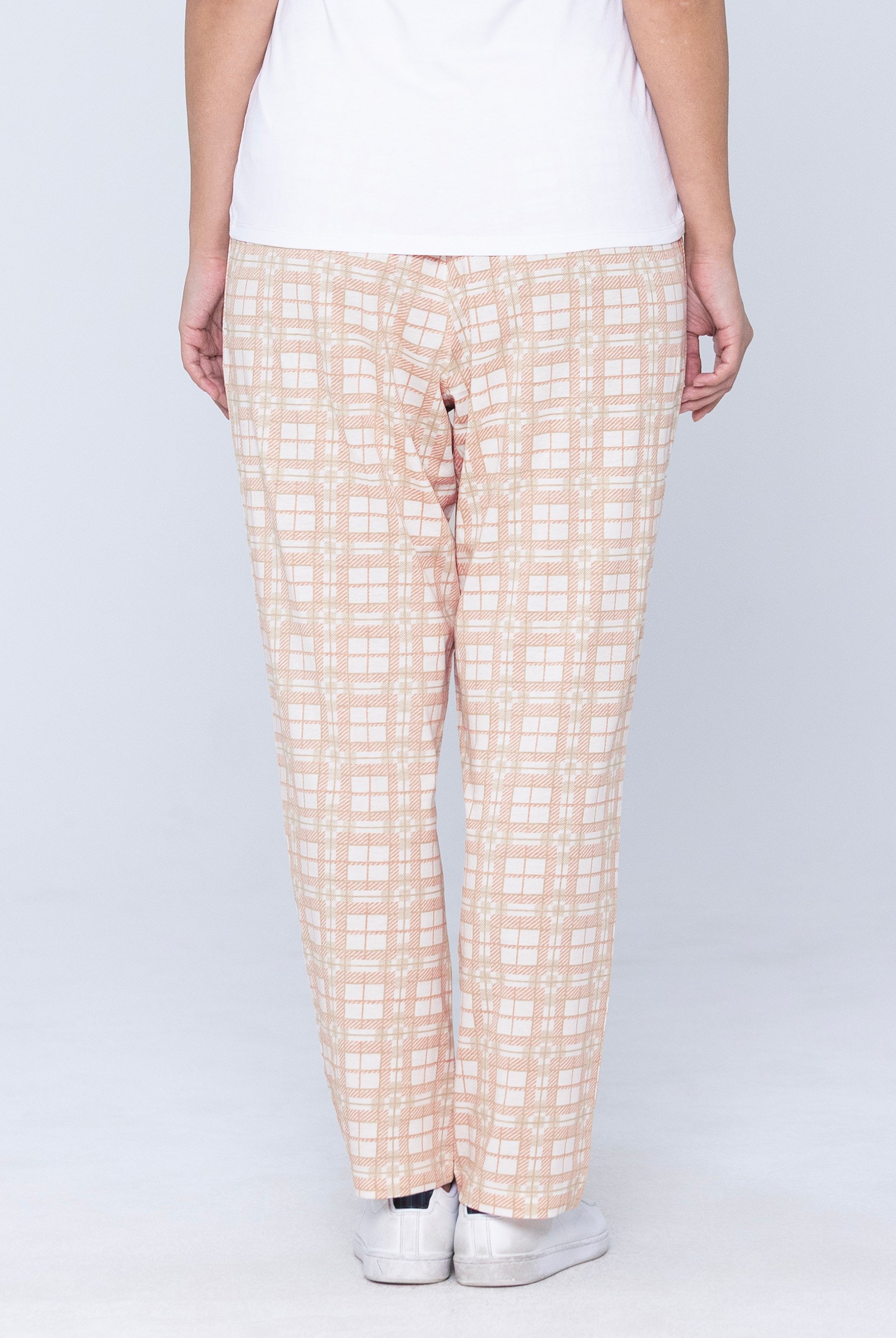 Geo Print Wide Leg Pyjamas