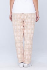 Geo Print Wide Leg Pyjamas