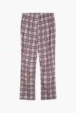 Geo Print Wide Leg Pyjamas