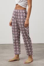 Geo Print Wide Leg Pyjamas