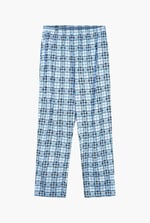 Geo Print Wide Leg Pyjamas