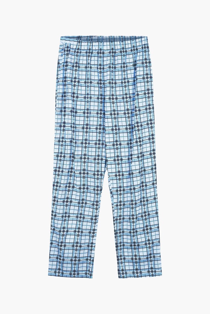 Geo Print Wide Leg Pyjamas