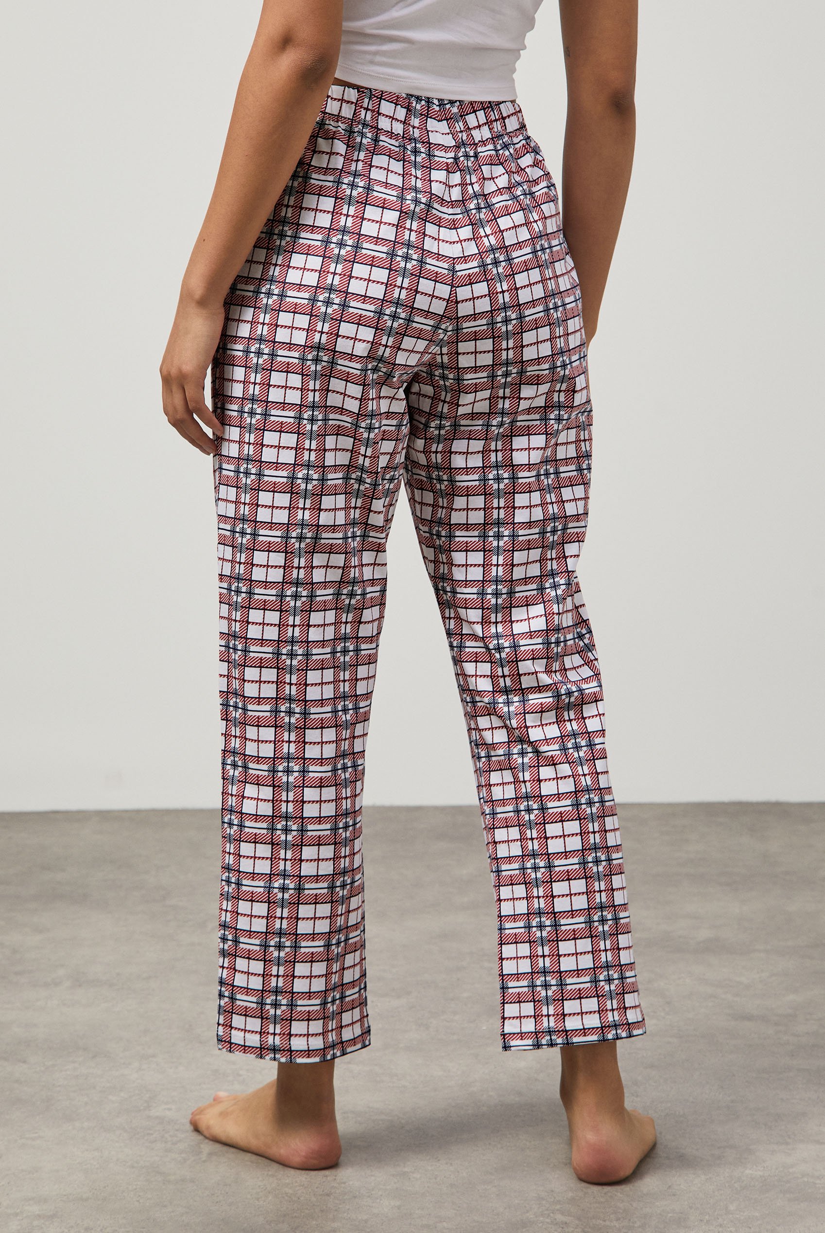 Geo Print Wide Leg Pyjamas