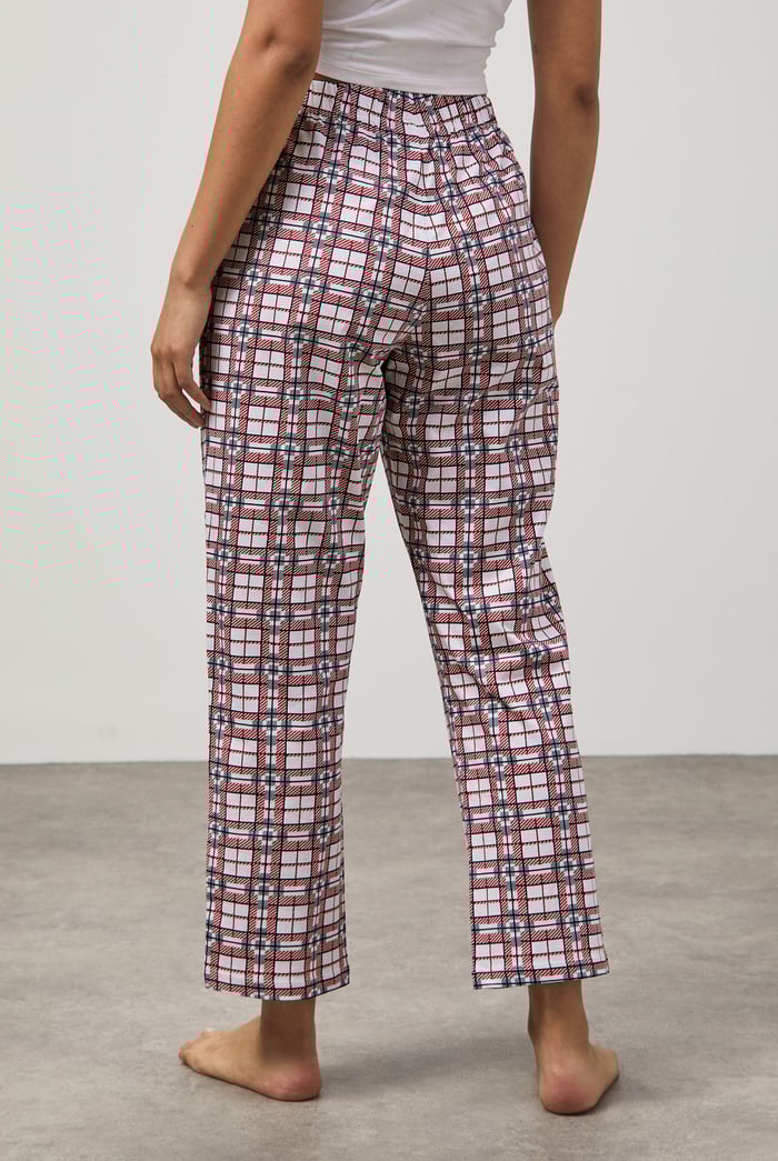 Geo Print Wide Leg Pyjamas