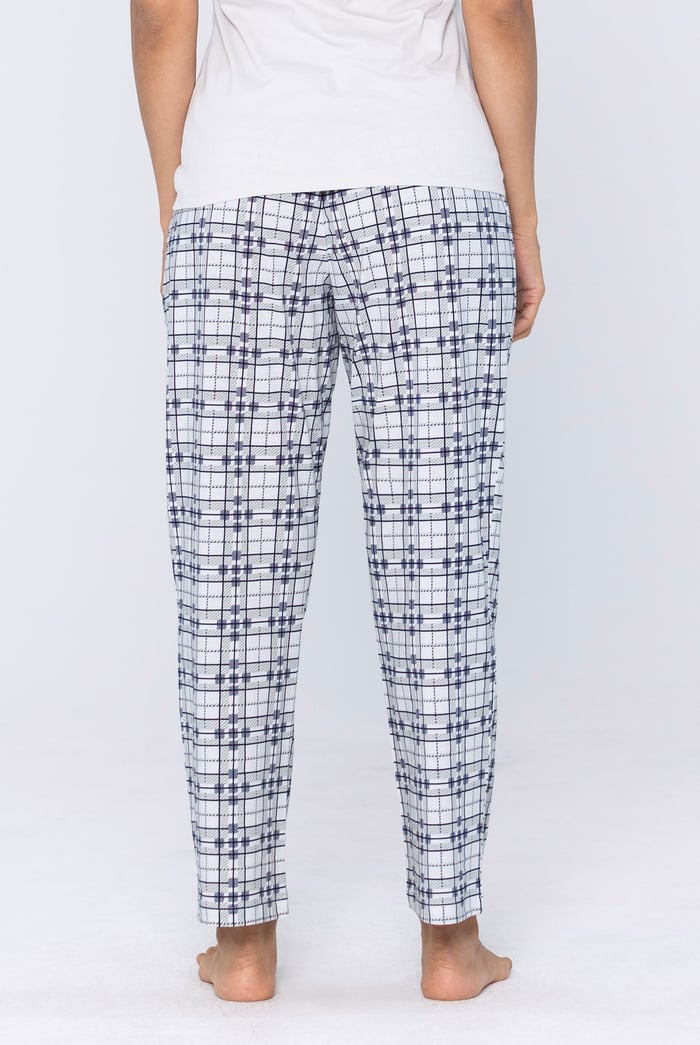 Geo Print Wide Leg Pyjamas