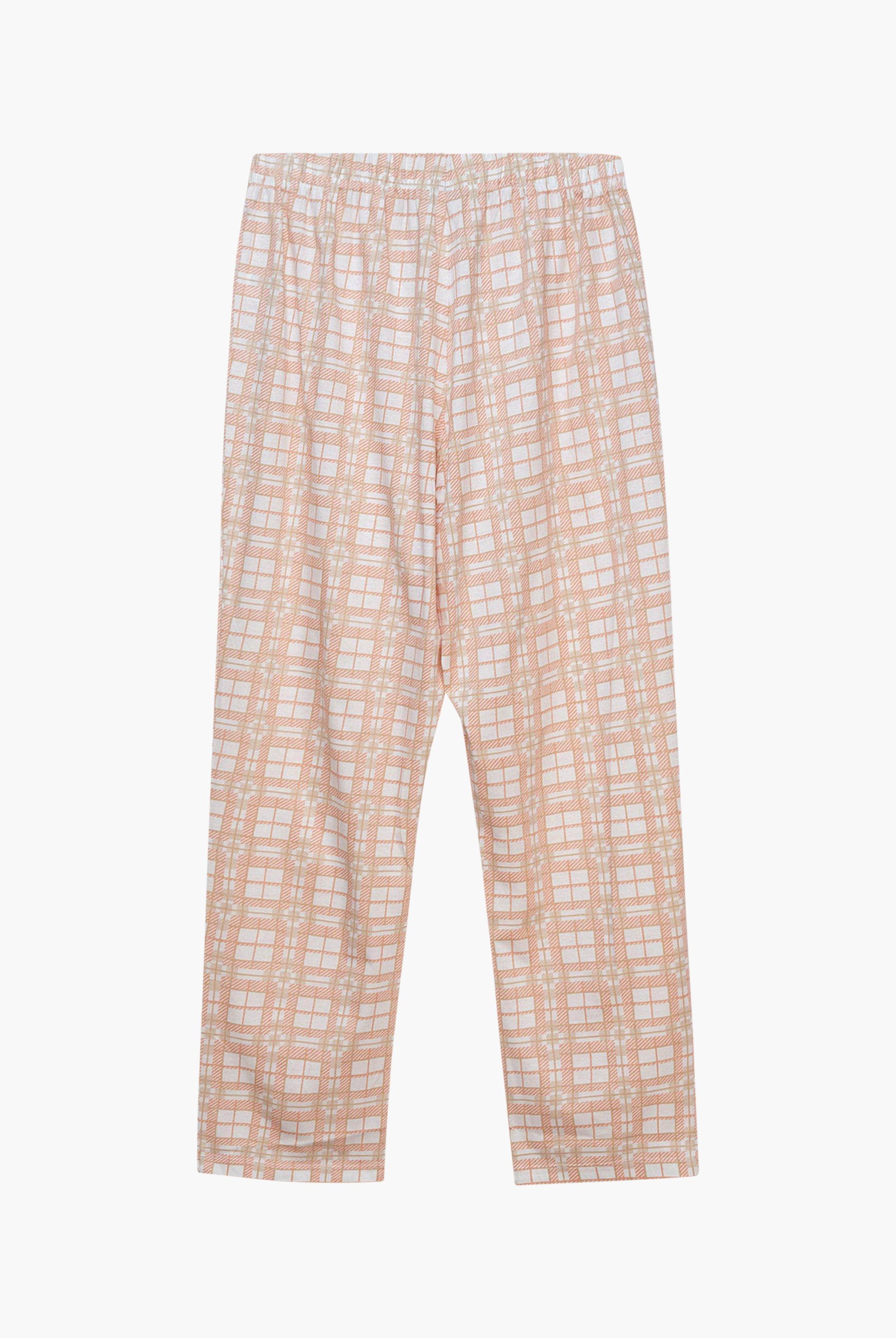 Geo Print Wide Leg Pyjamas