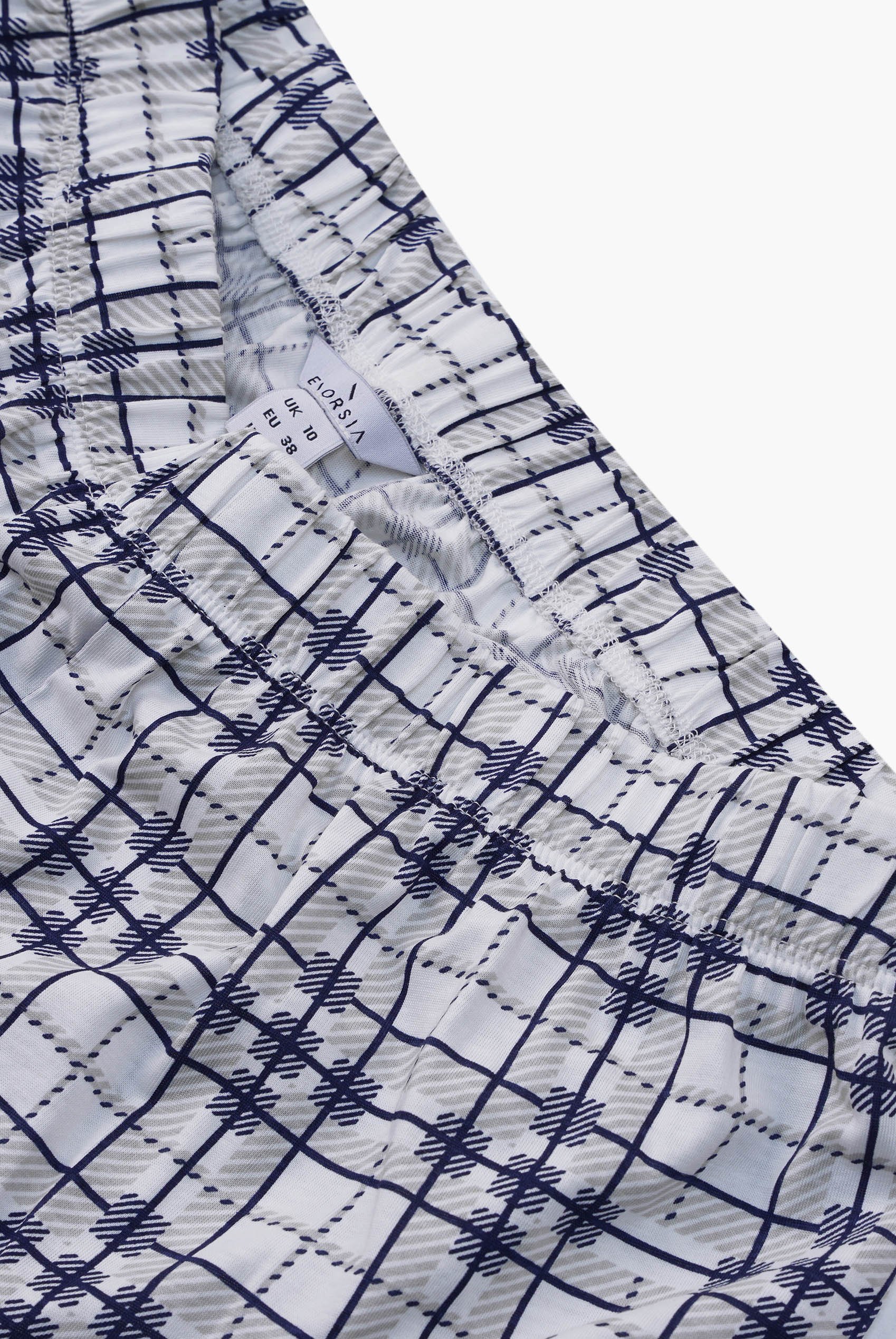 Geo Print Wide Leg Pyjamas