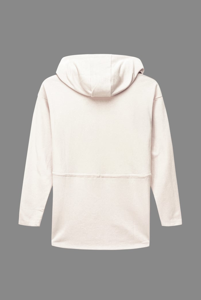 Womens Hooded Tie Waist Sweatshirt