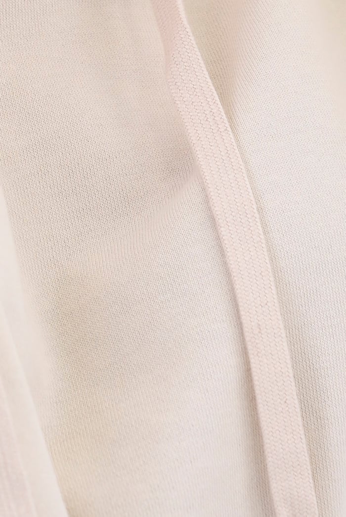 Womens Hooded Tie Waist Sweatshirt