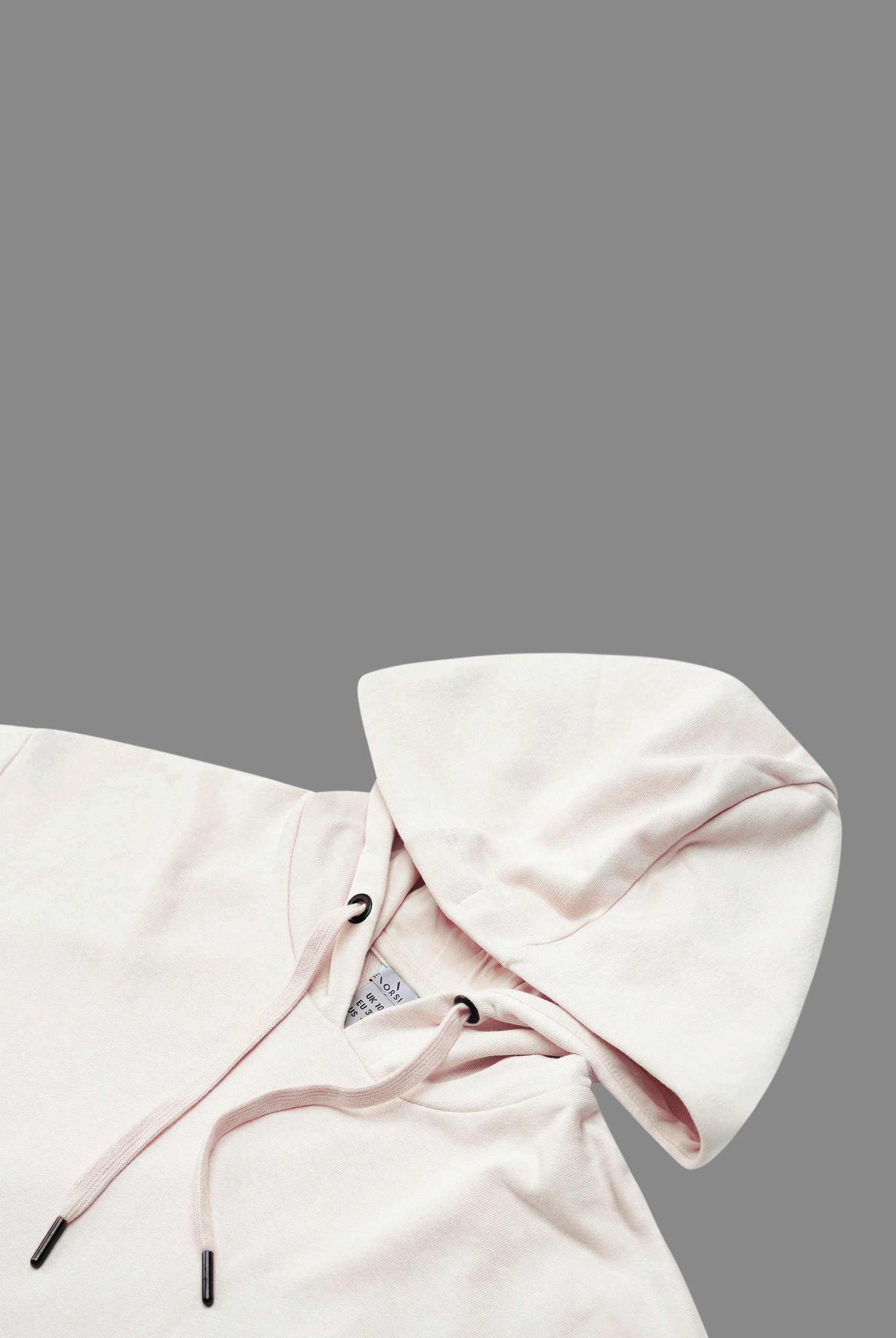 Womens Hooded Tie Waist Sweatshirt