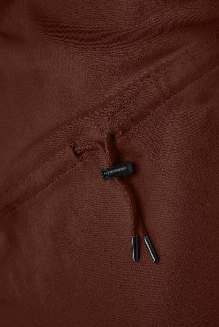 Womens Hooded Tie Waist Sweatshirt