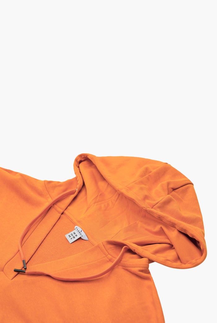 Womens V-Neck Drop Shoulder Hoodie