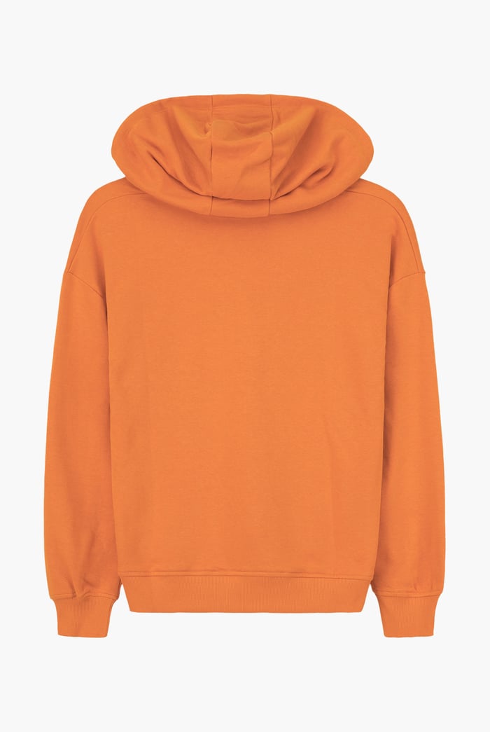 Womens V-Neck Drop Shoulder Hoodie