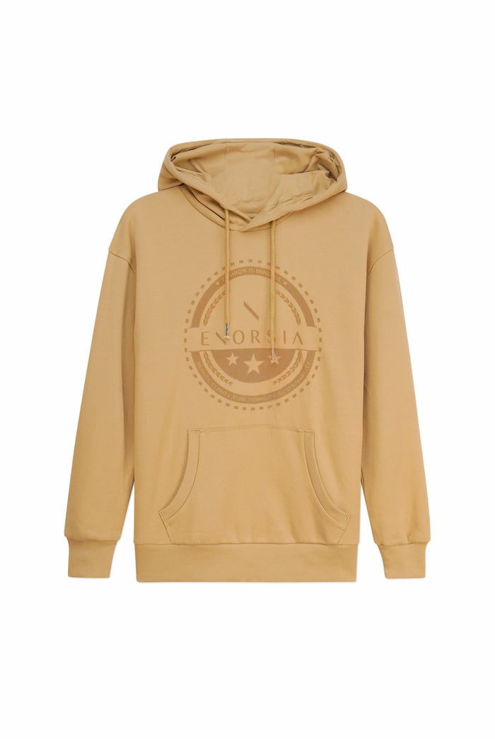 Women Drop Shoulder Printed Hoodie