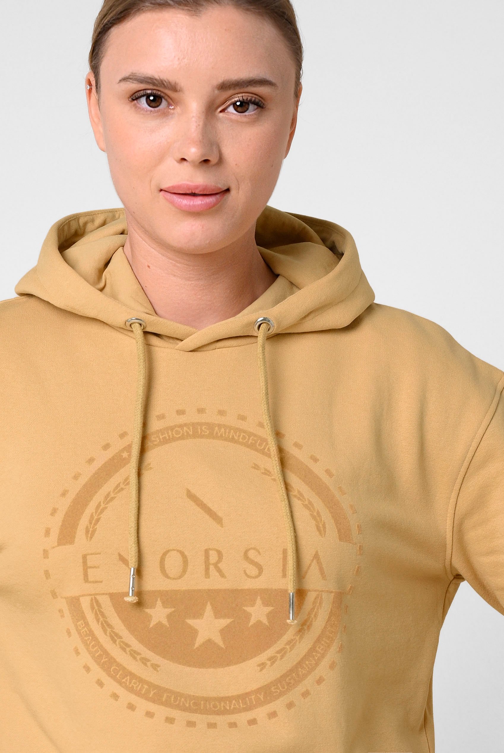 Women Drop Shoulder Printed Hoodie