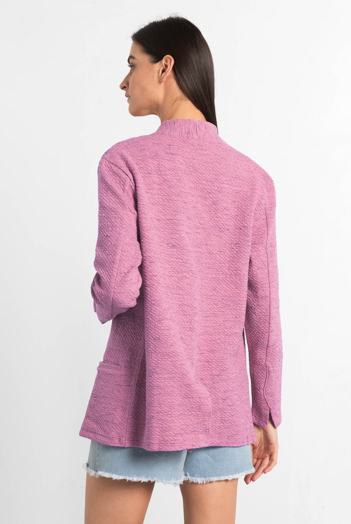 Womens Slim Fit Knit Jacket