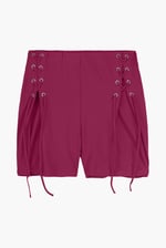 Womens Draw Cord Details Boxy Shorts