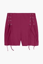 Womens Draw Cord Details Boxy Shorts