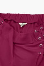 Womens Draw Cord Details Boxy Shorts