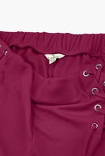 Womens Draw Cord Details Boxy Shorts