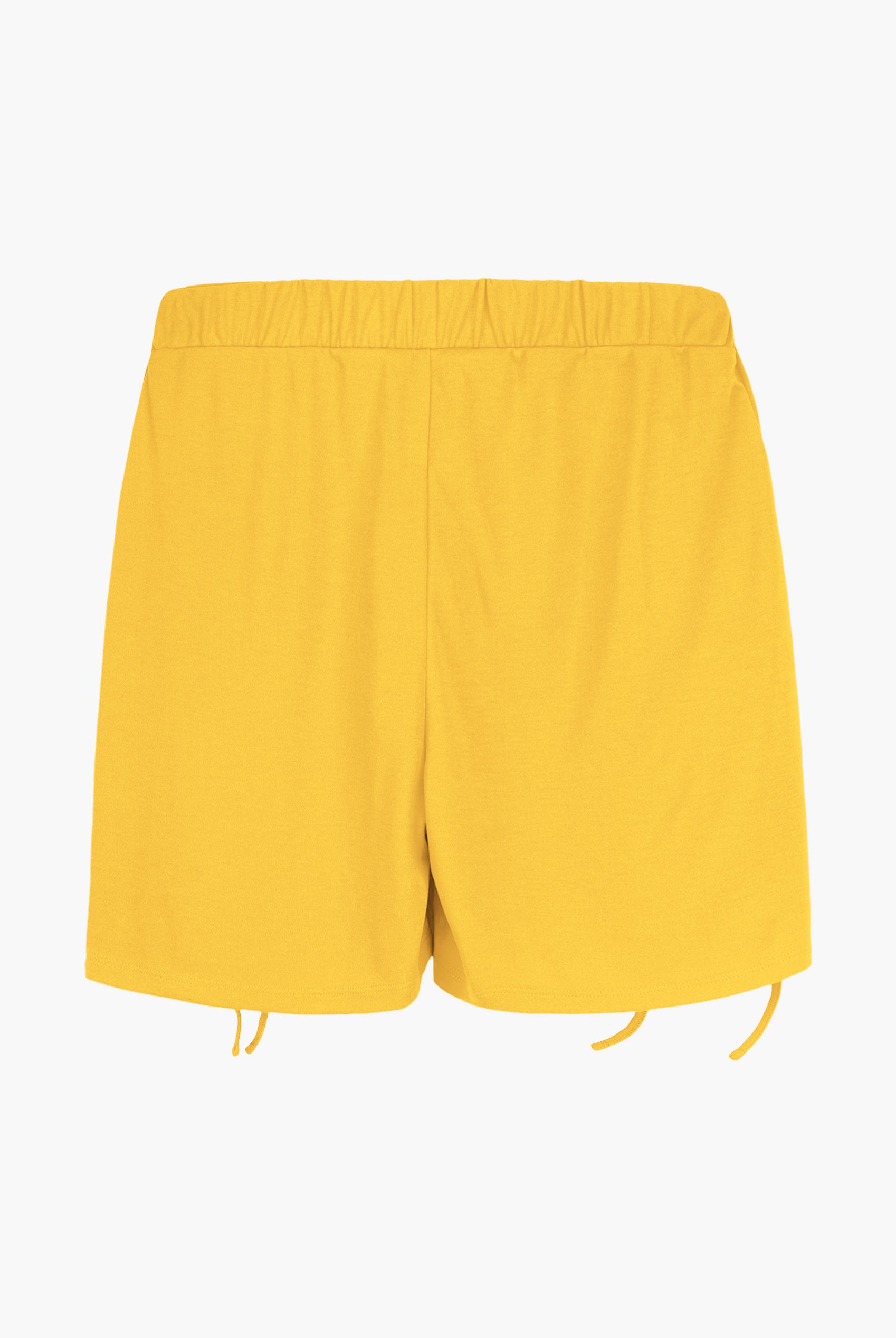 Womens Draw Cord Details Boxy Shorts