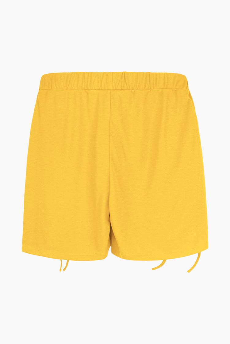 Womens Draw Cord Details Boxy Shorts