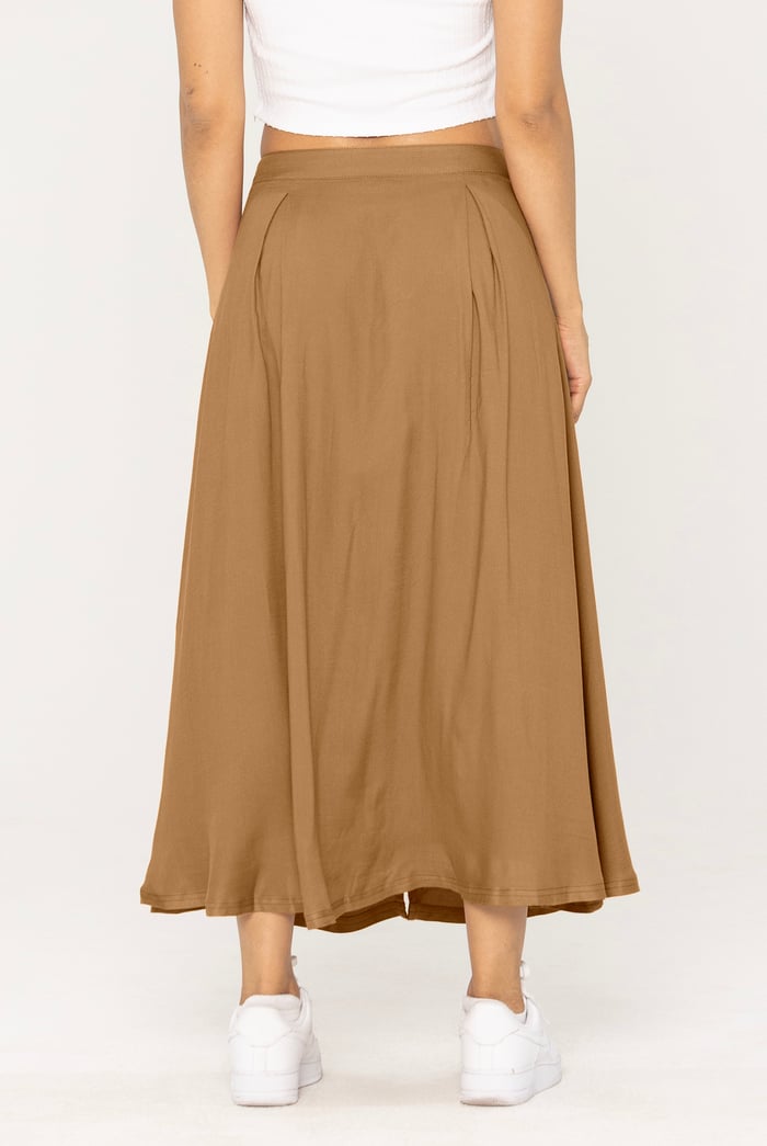 A-Line Front Button Through Skirts