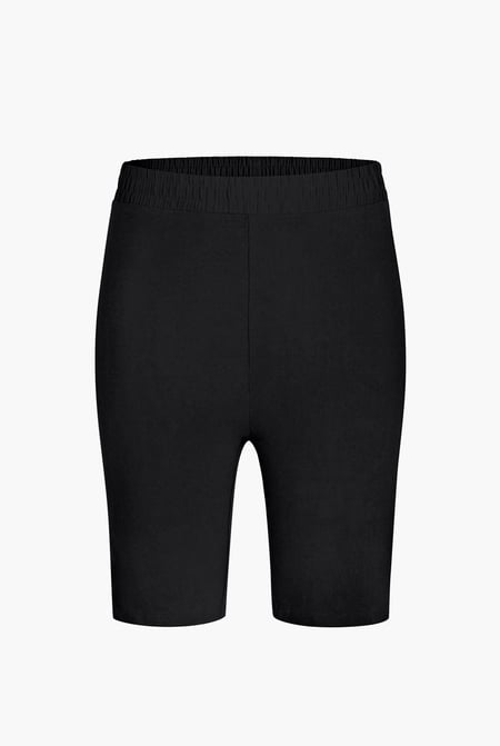 Black Jersey Cycleing-Gym shorts