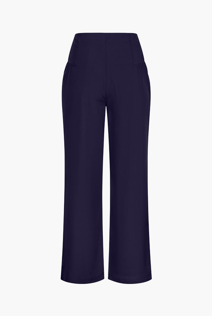 High-Waisted  Stright Leg Trousers