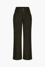 High-Waisted  Stright Leg Trousers