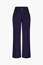 High-Waisted  Stright Leg Trousers