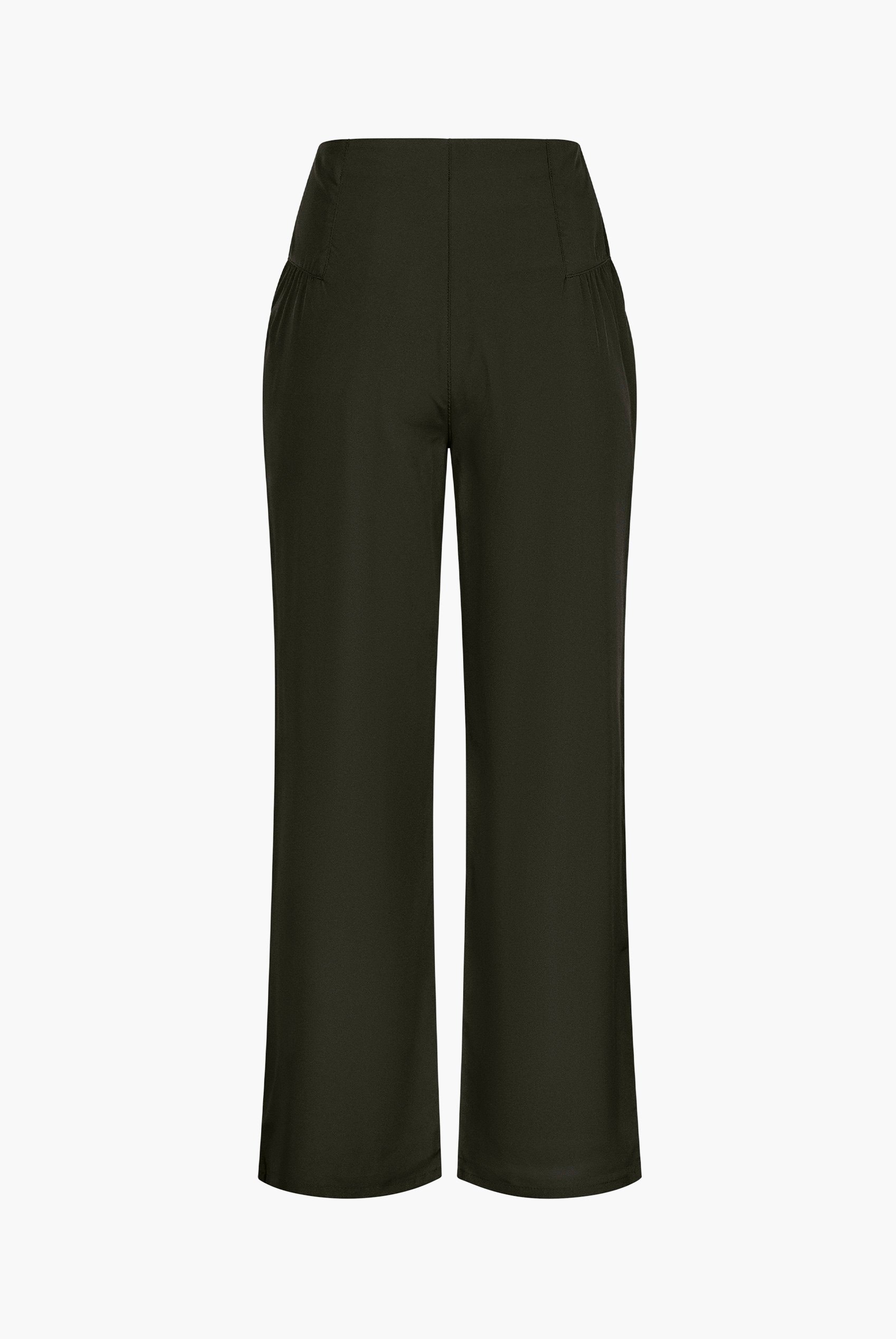 High-Waisted  Stright Leg Trousers