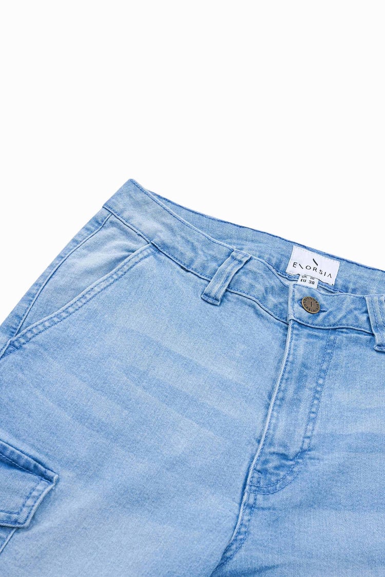 Relaxed Utility Side Slit Jeans