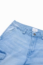 Relaxed Utility Side Slit Jeans