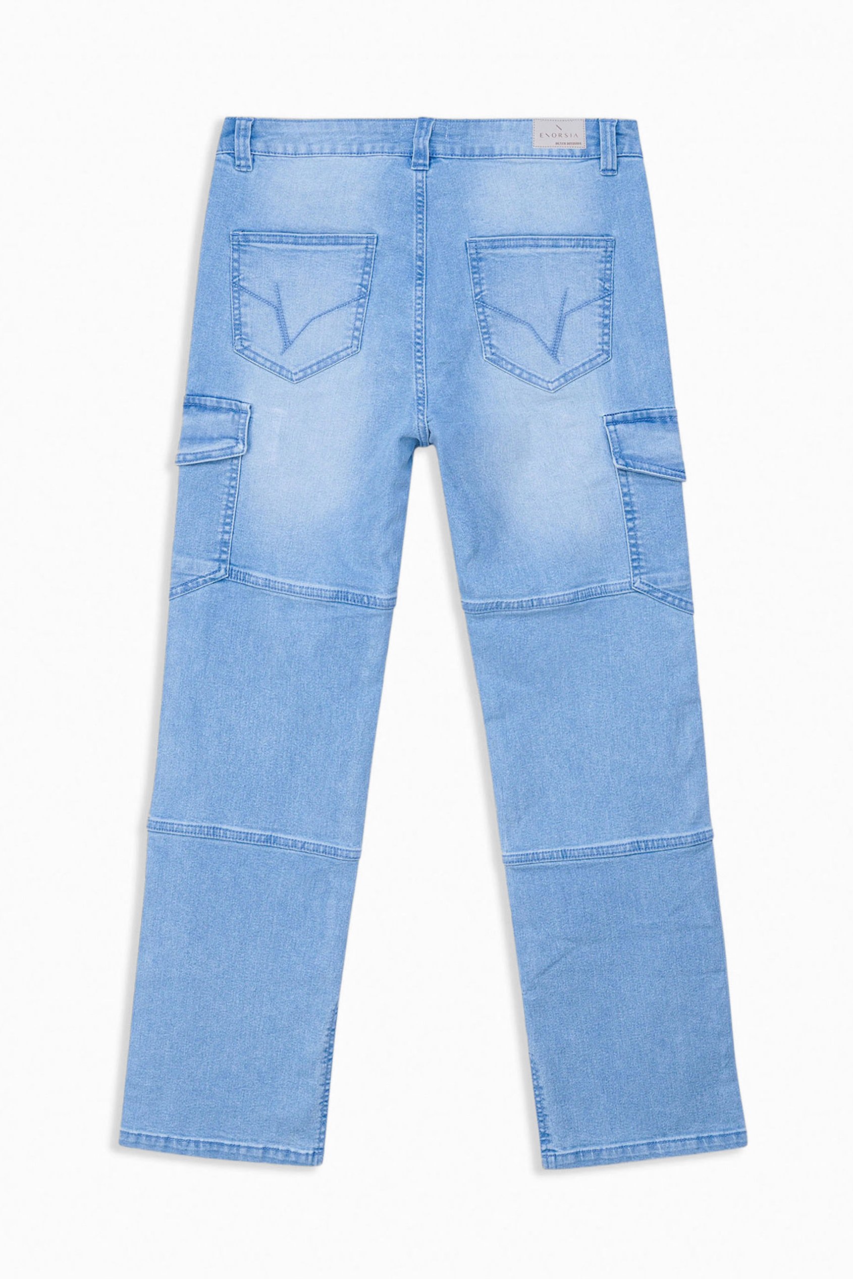 Relaxed Utility Side Slit Jeans