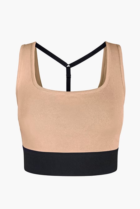 Purple Y Back Body Fitted Cropped Vest
