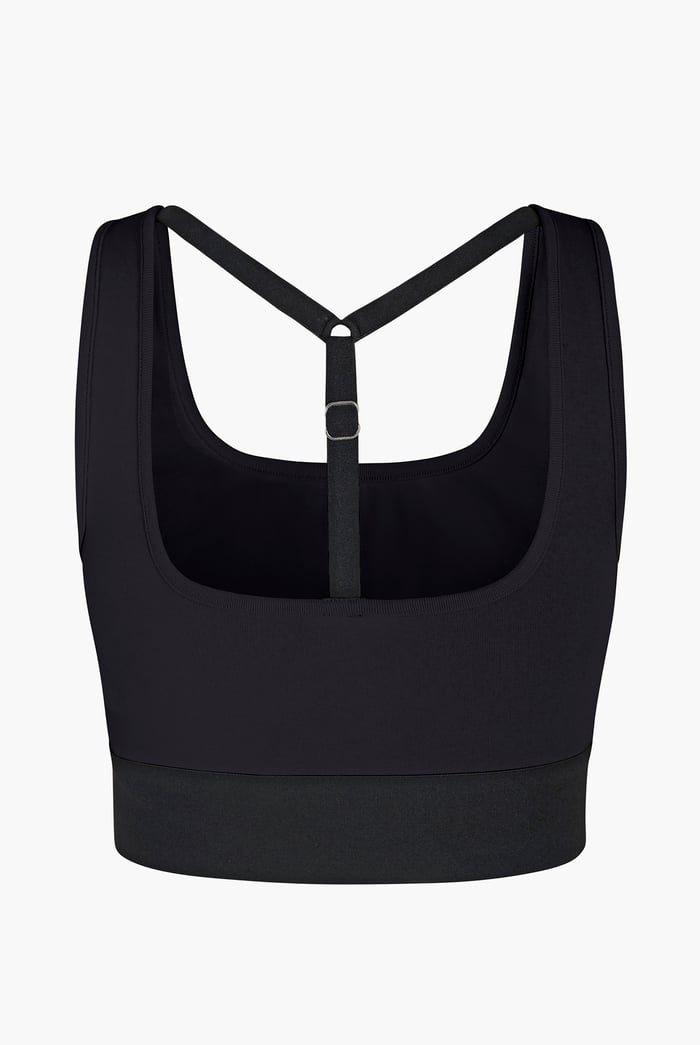 Y Back Body Fitted Cropped Vest