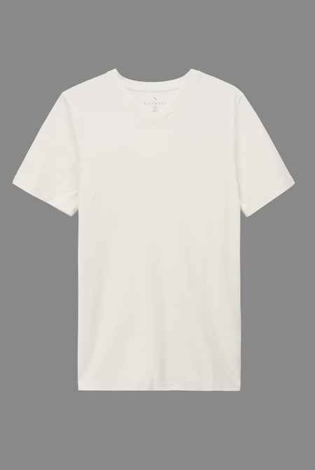 Grey V-Neck T-Shirt