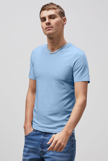 Grey V-Neck T-Shirt