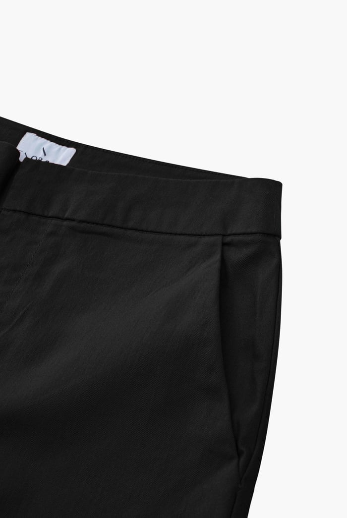 Wide Leg Split Hem Trousers
