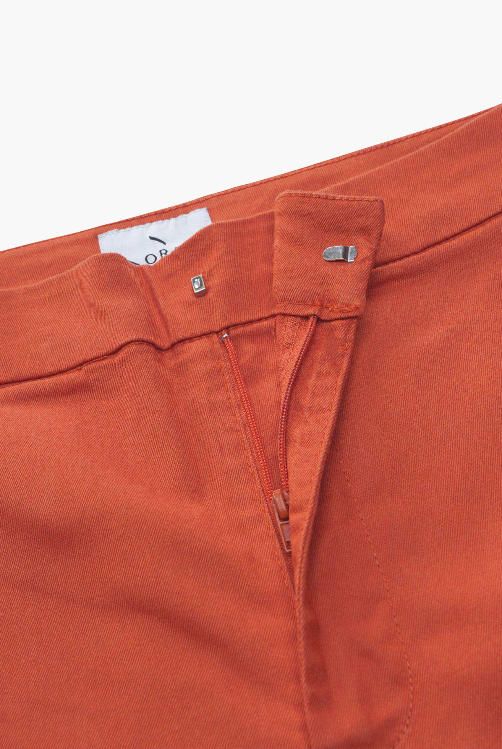Wide Leg Split Hem Trousers