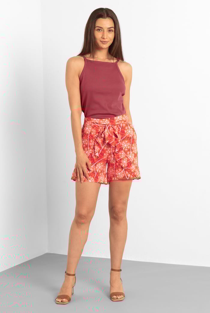 Square Neck Ribbed Cami