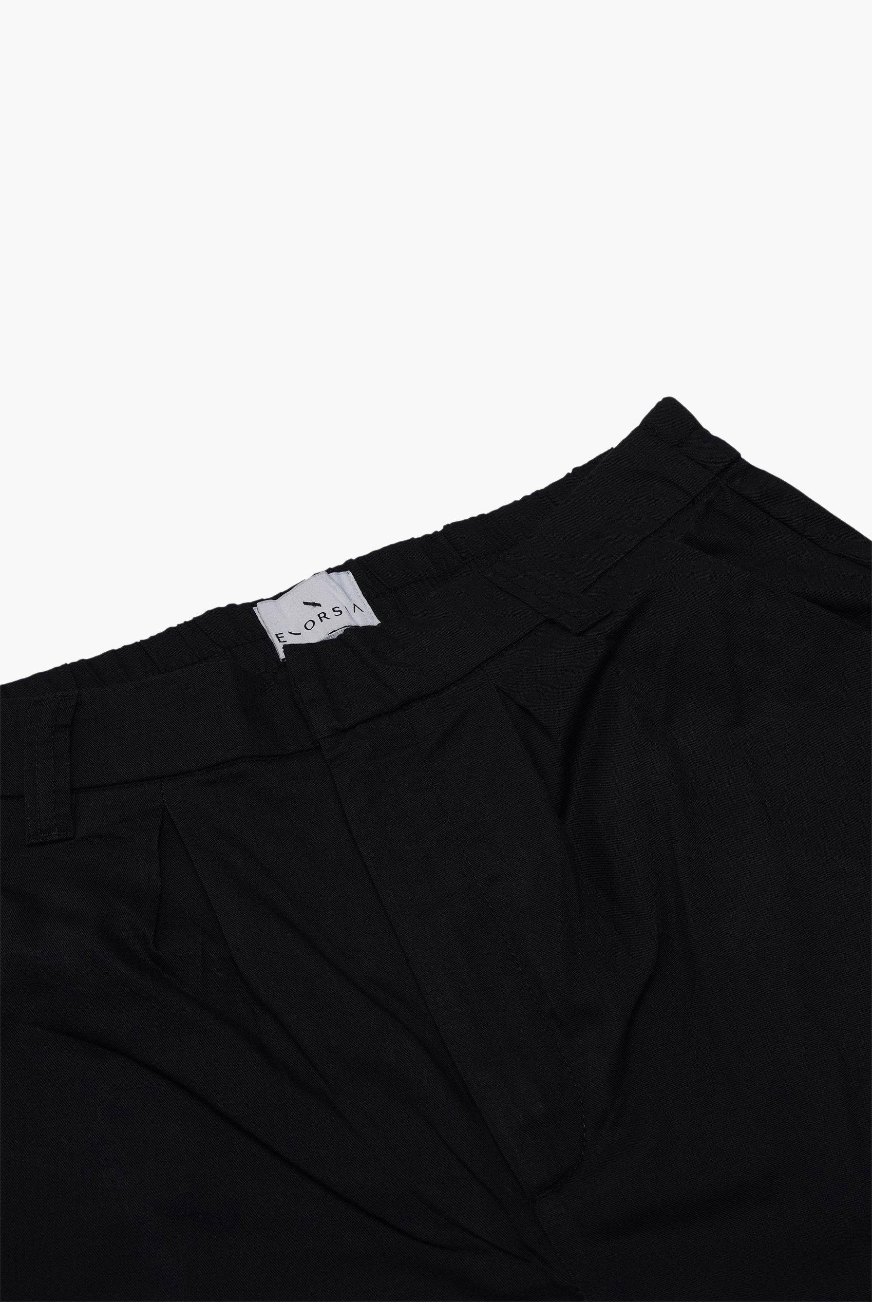 Wide Leg Woven Smart Trousers