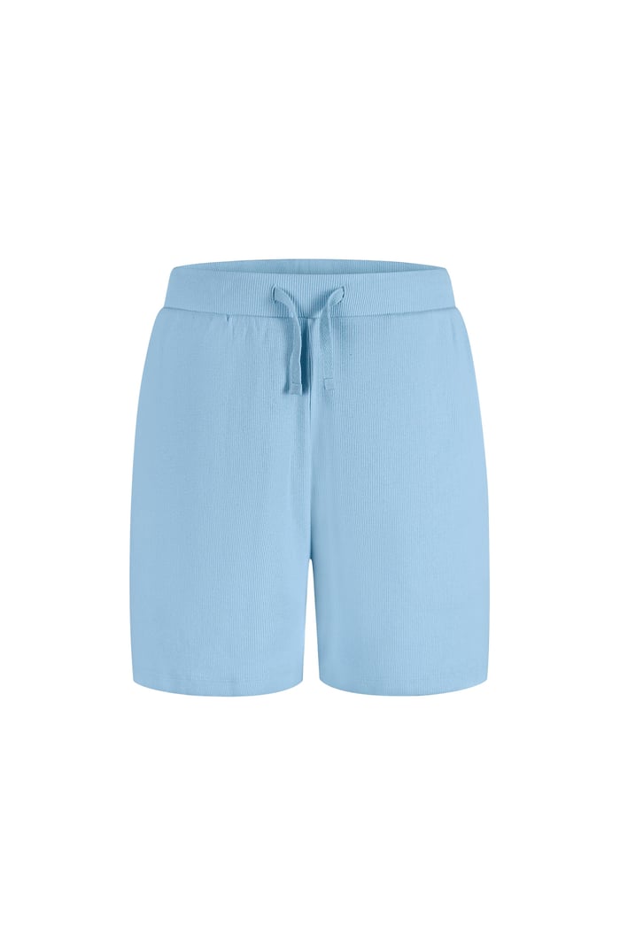 Ribbed T-Shirt & Shorts Set