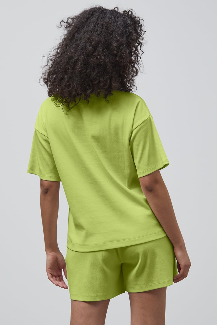 Ribbed T-Shirt & Shorts Set