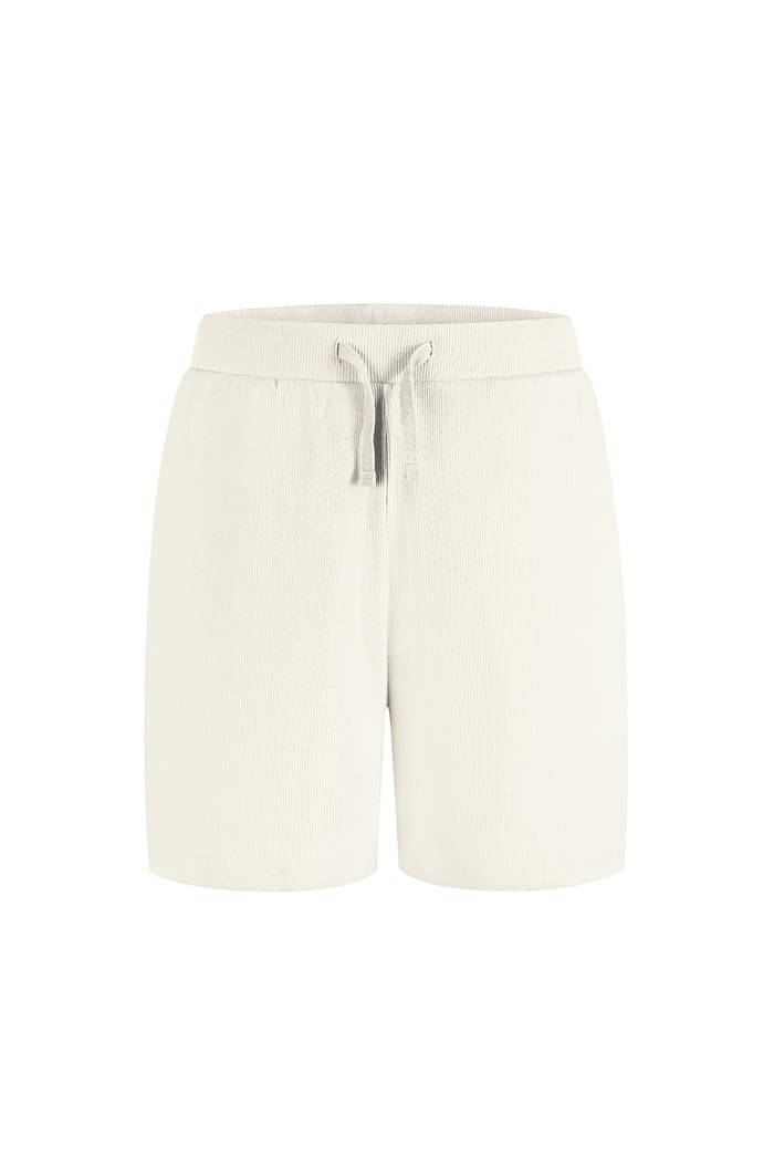 Ribbed T-Shirt & Shorts Set